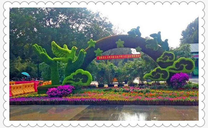 <b>立体花坛制作流程图解 | 一步步教你验收品质 - 花不同园艺</b>实景案例展示