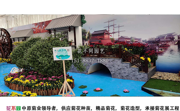 湖北菊花花会精品菊树展区设计方案