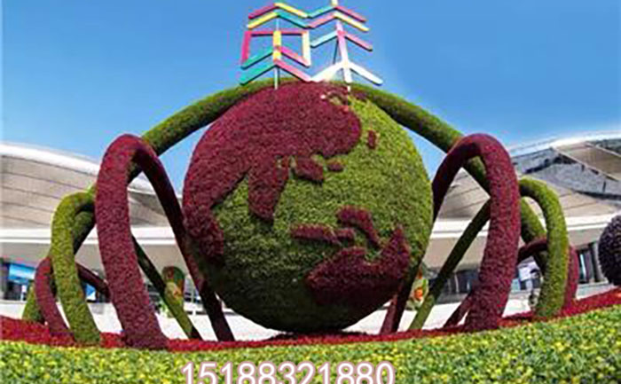 江西南昌绿雕修复现场实拍图